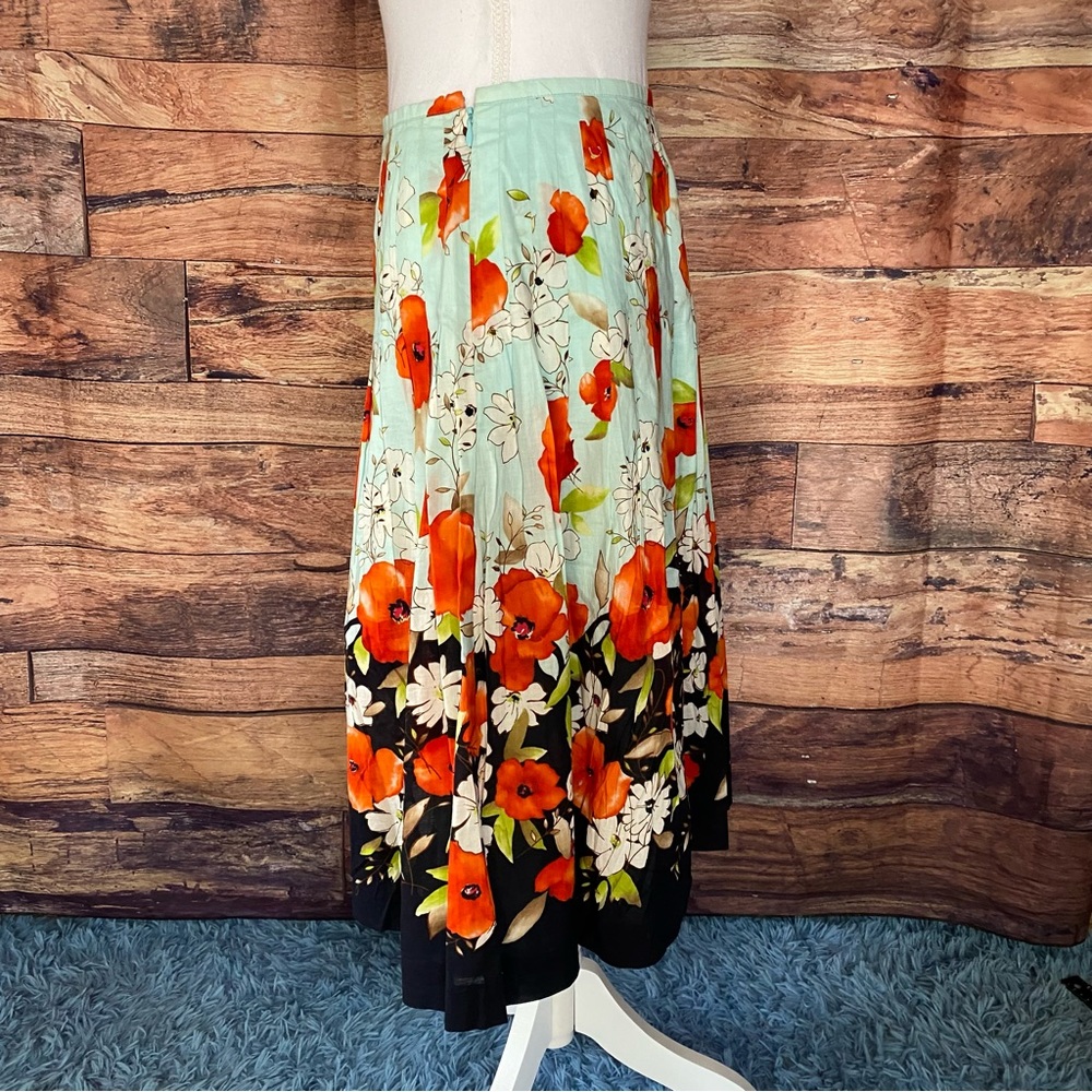 Talbots Floral Skirt - Picture 2 of 11